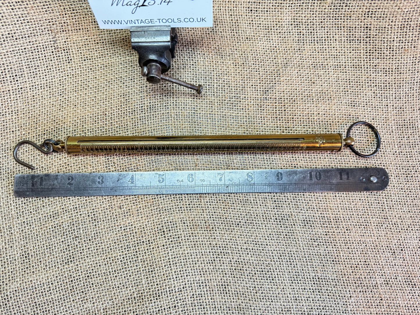 Salters Troy 50 Oz Jewellers Tube Spring Balance