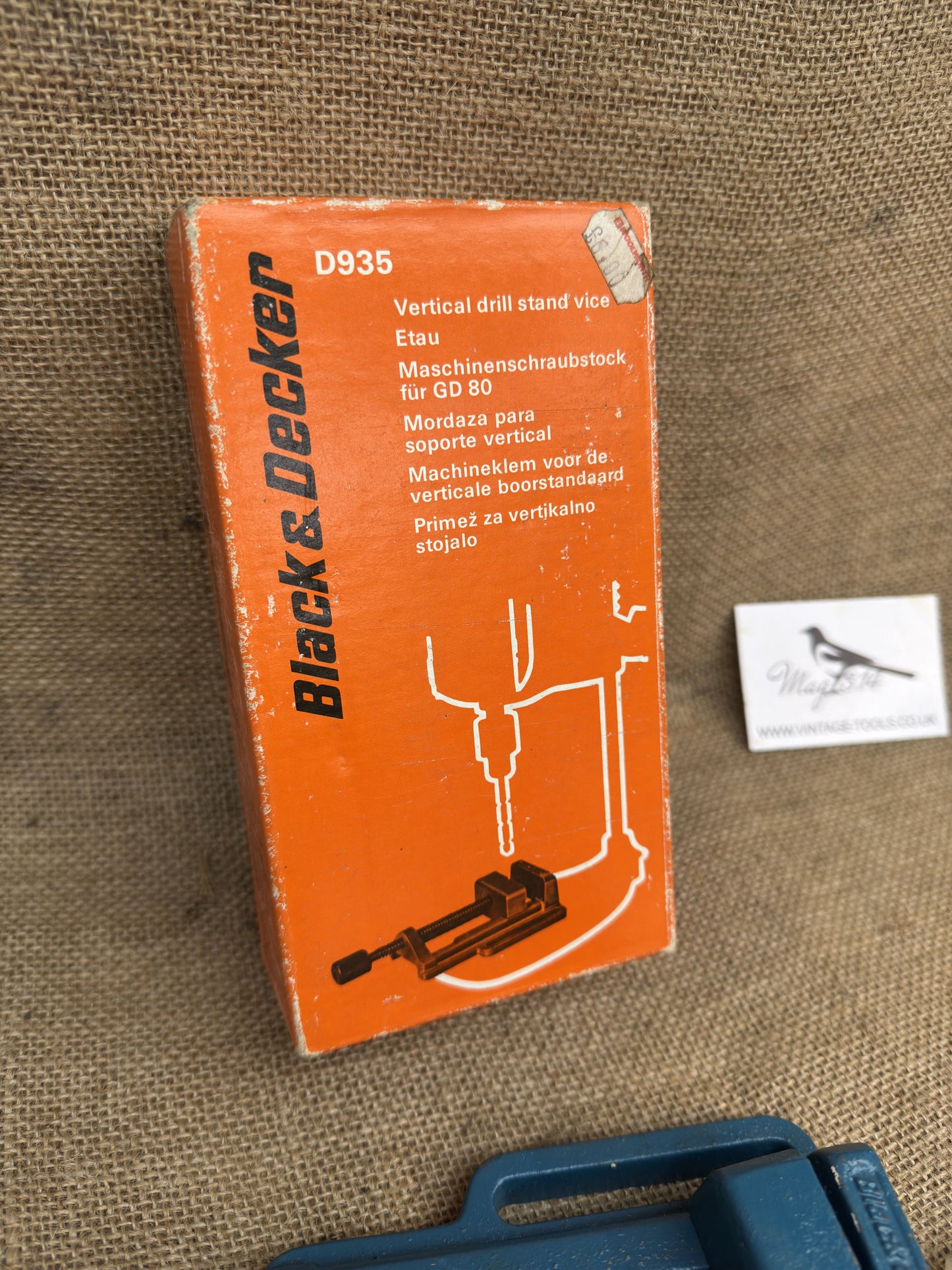 Black & Decker D935 Vertical Drill Stand Vice