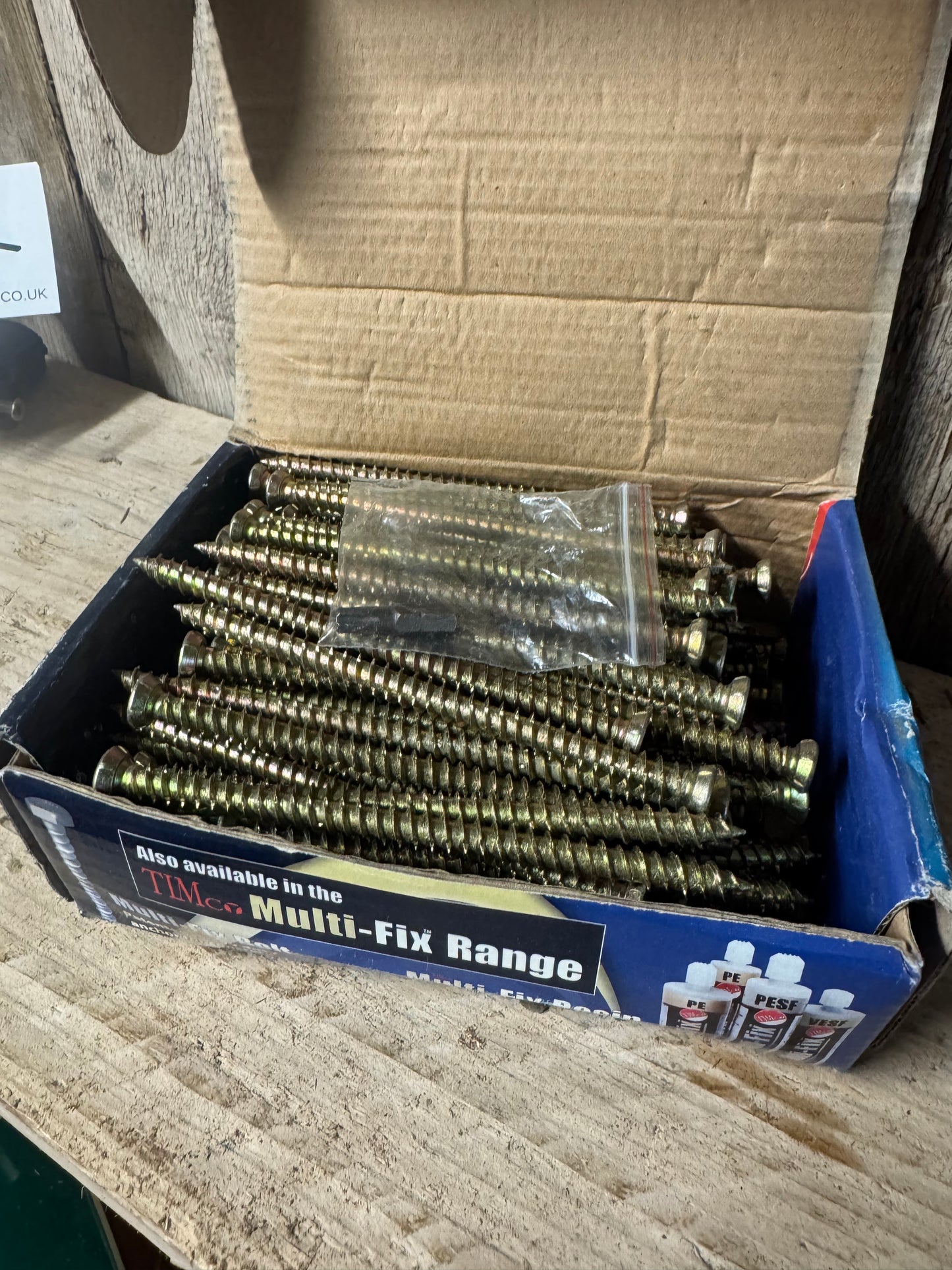TIMCo Multi Fix 7.5 x 120 Concrete Screws box of 100