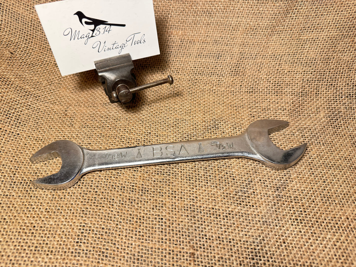 BSA Motorcycles 7/16” & 1/2” Open Combination Spanner
