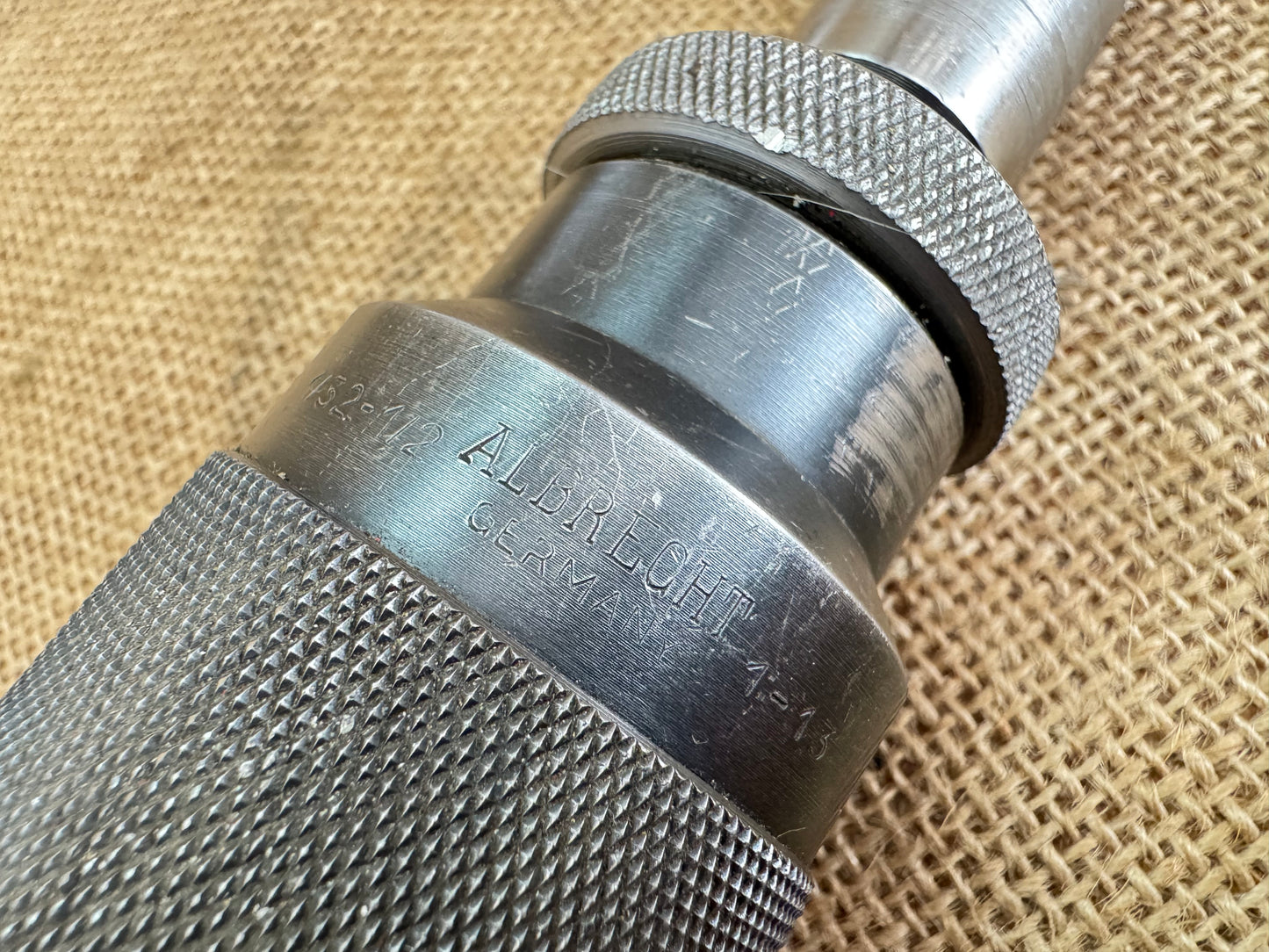 Albrecht 1/32 to 1/2 or 1-13mm Chuck on Jacob’s MT3