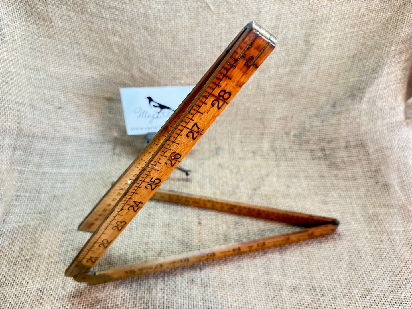 Rabone Chesterman No 1162 1m / 1yrd Boxwood Folding Rule
