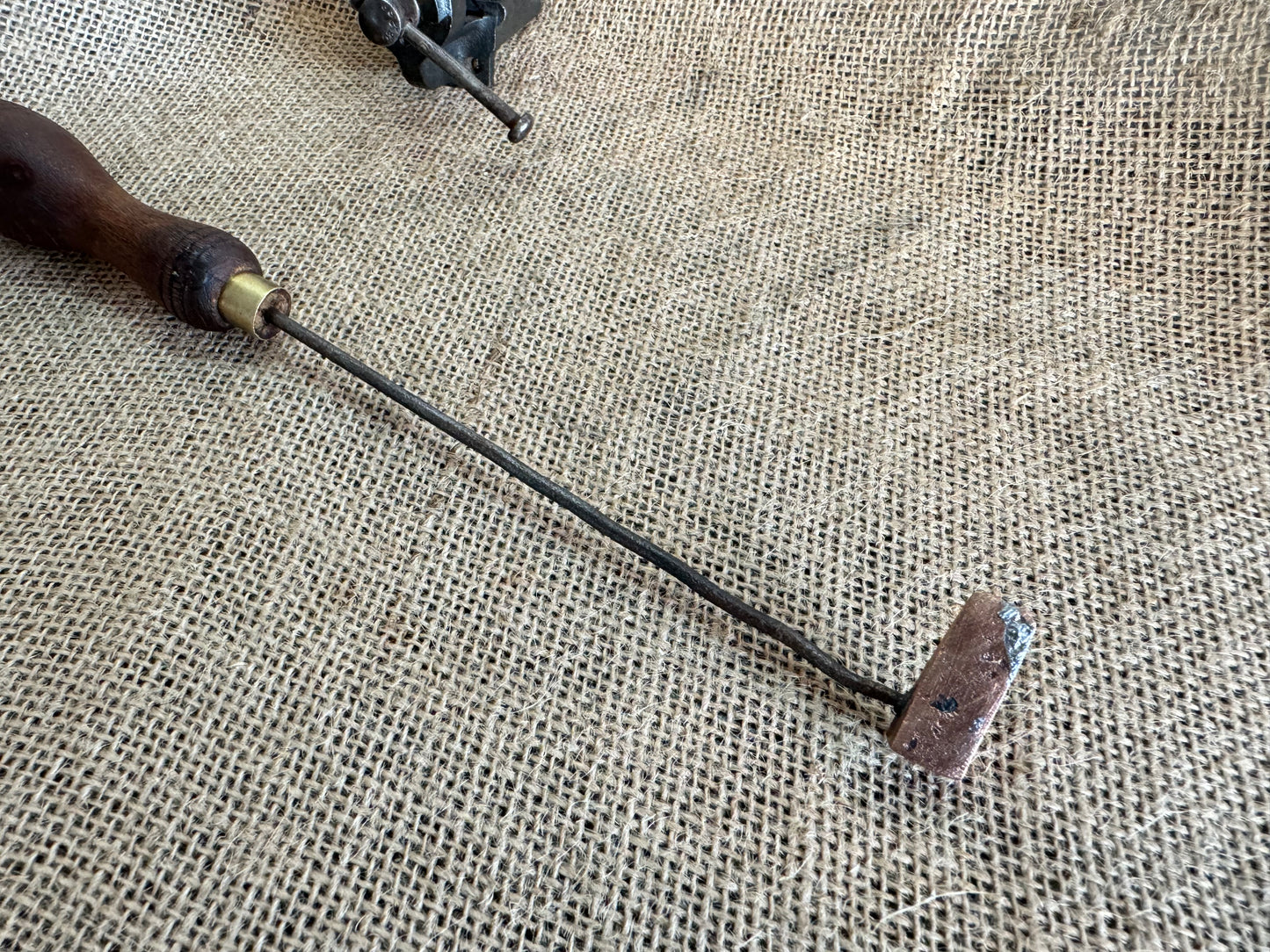 90 Degree Vintage Copper Head Soldering Iron