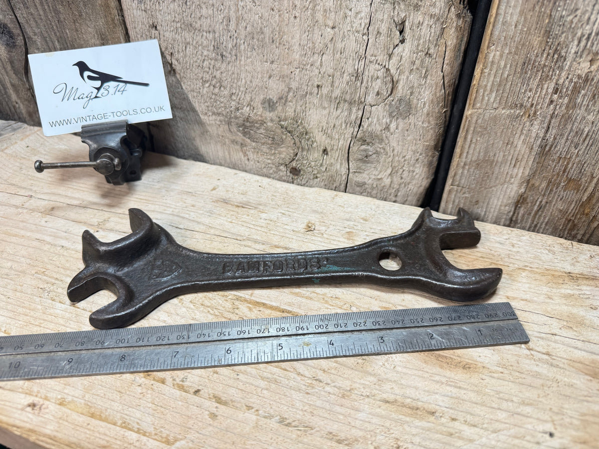 Bamfords Cast Iron No 5 Combination Wrench