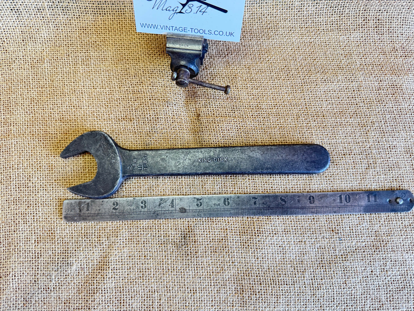 King Dick C4 5/8W 11/16BSF Imperial Spanner