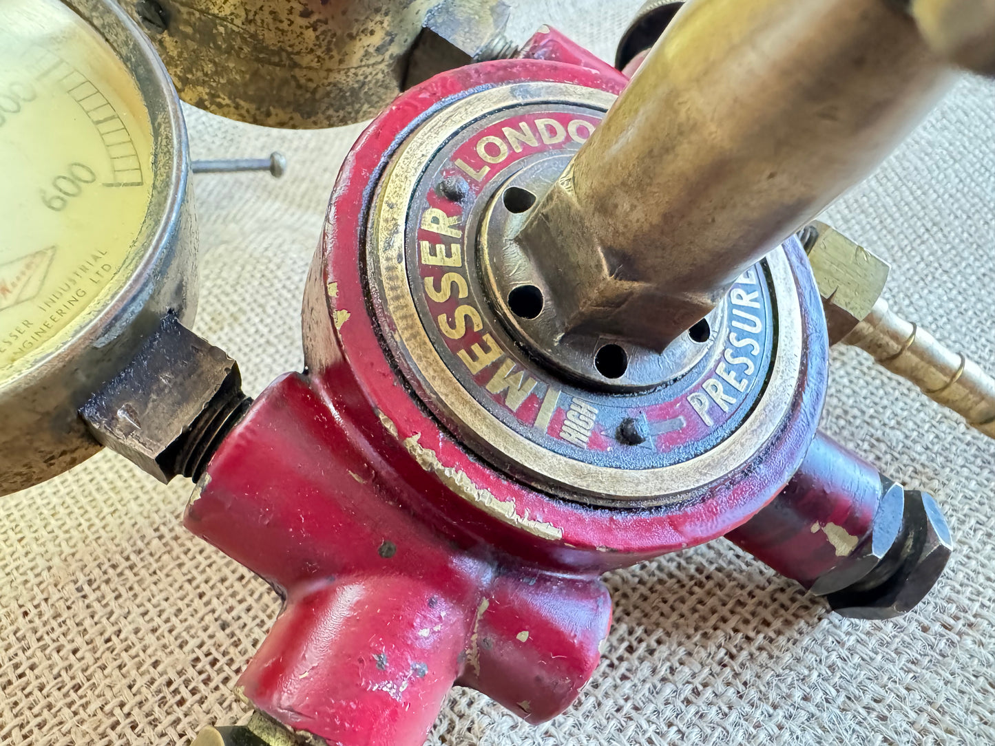 Vintage Tool Shop 
Messer Acetylene Gas Regulator