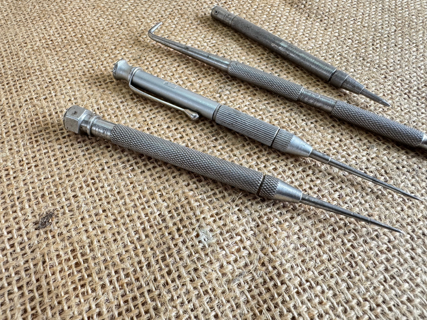Selection of Moore & Wright Engineers Scribers.