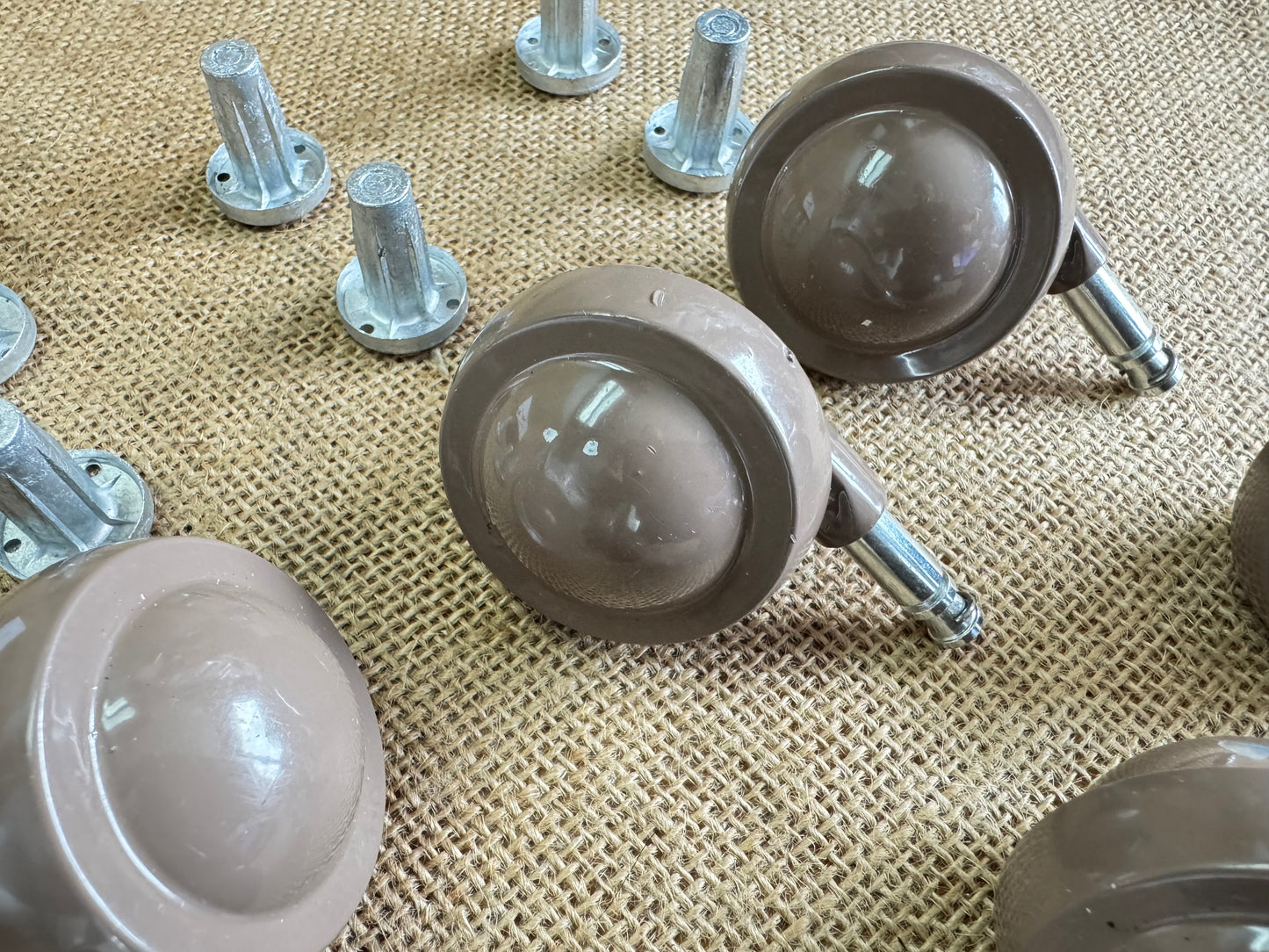 8 x Kenrick Shepherd 50mm Ball Castors