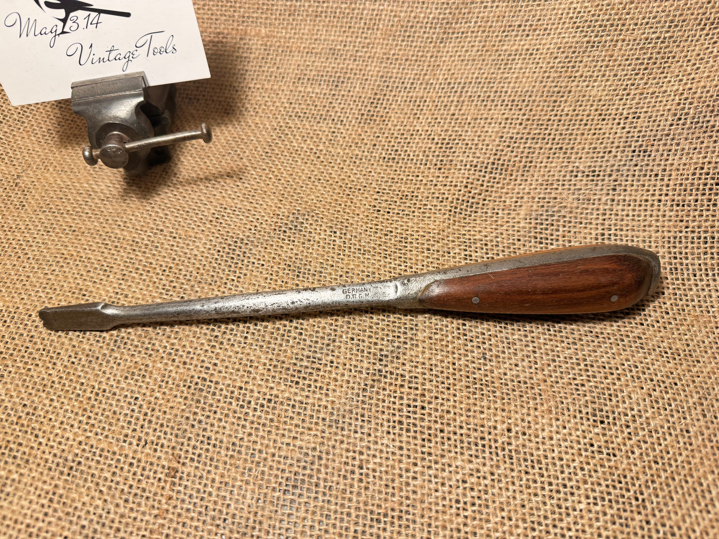 DRGM Germany 9” Perfect Pattern Handle Screwdriver