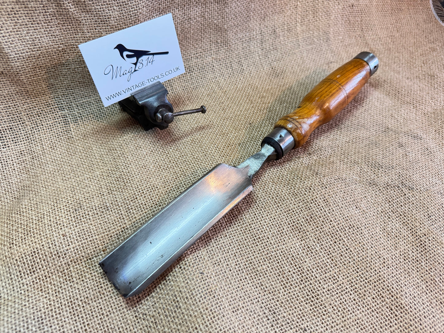 Vintage Wilkinson 1 1/4” Gouge Chisel with Military Broadarrow