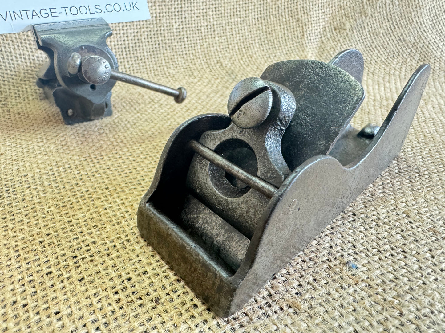 Tapered Bullnose Blockplane with Marples Hibernia Iron