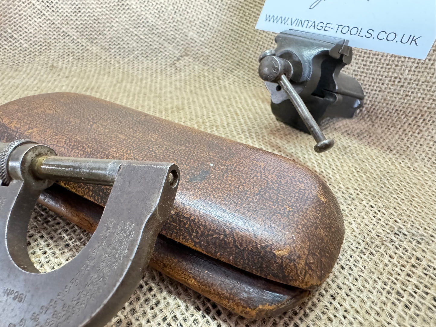 Moore & Wright No 961 Micrometer with original case.