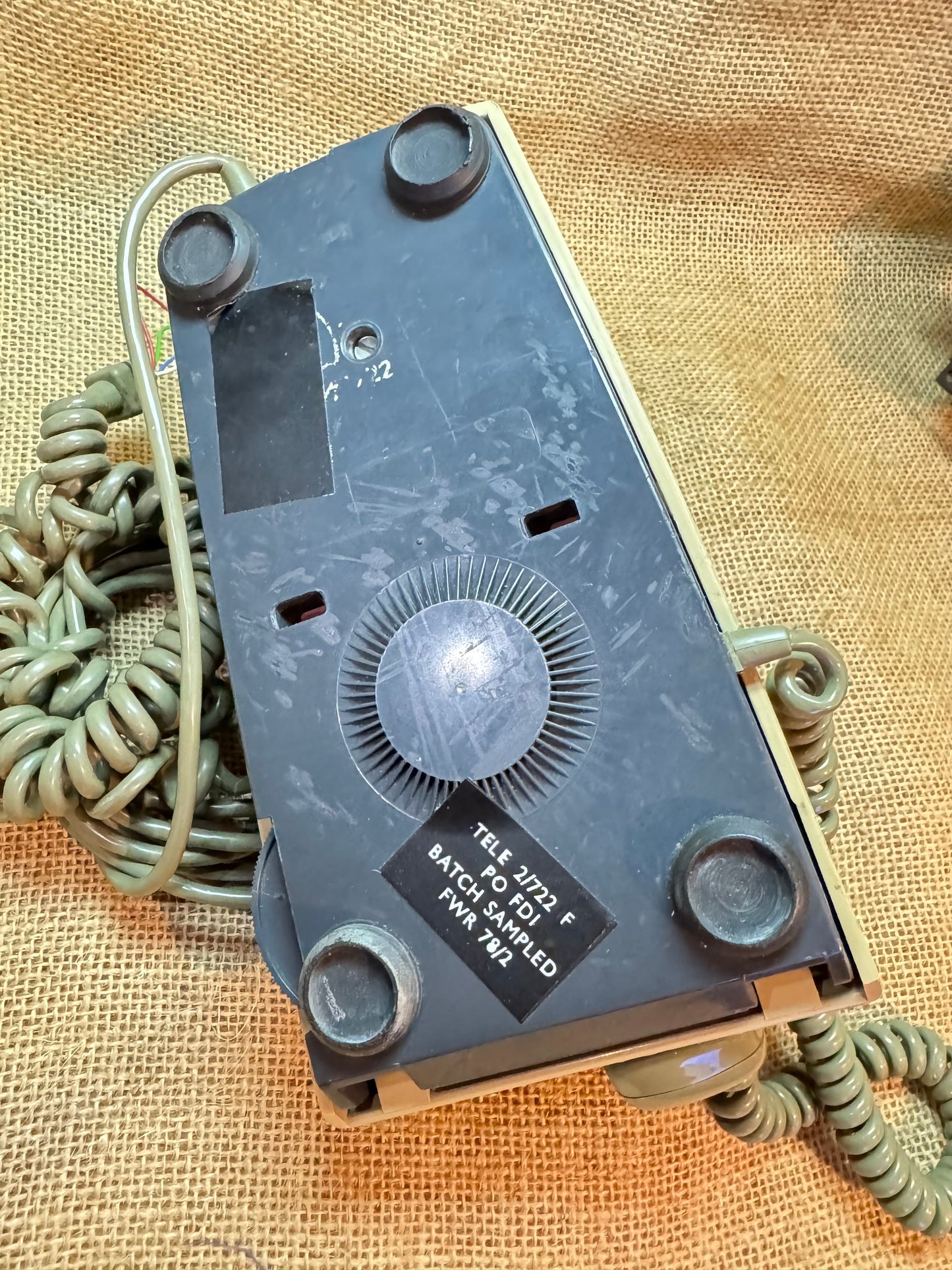 Vintage BT Trimphone 722F Rotary Telephone