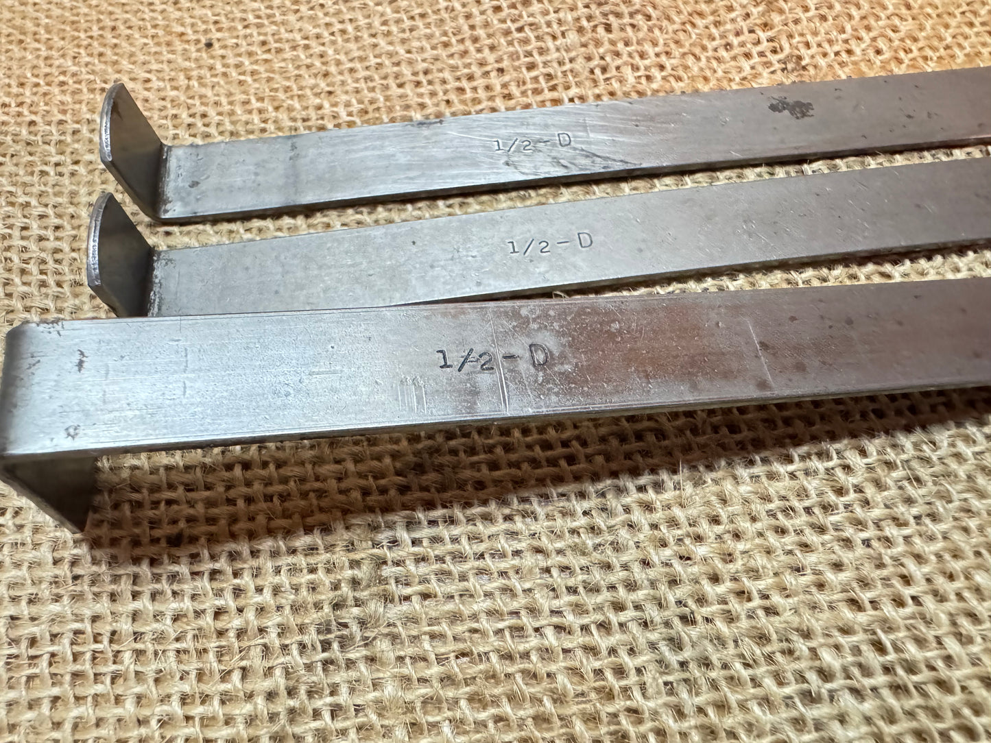 1/2 Size D Keyway Broach Shims