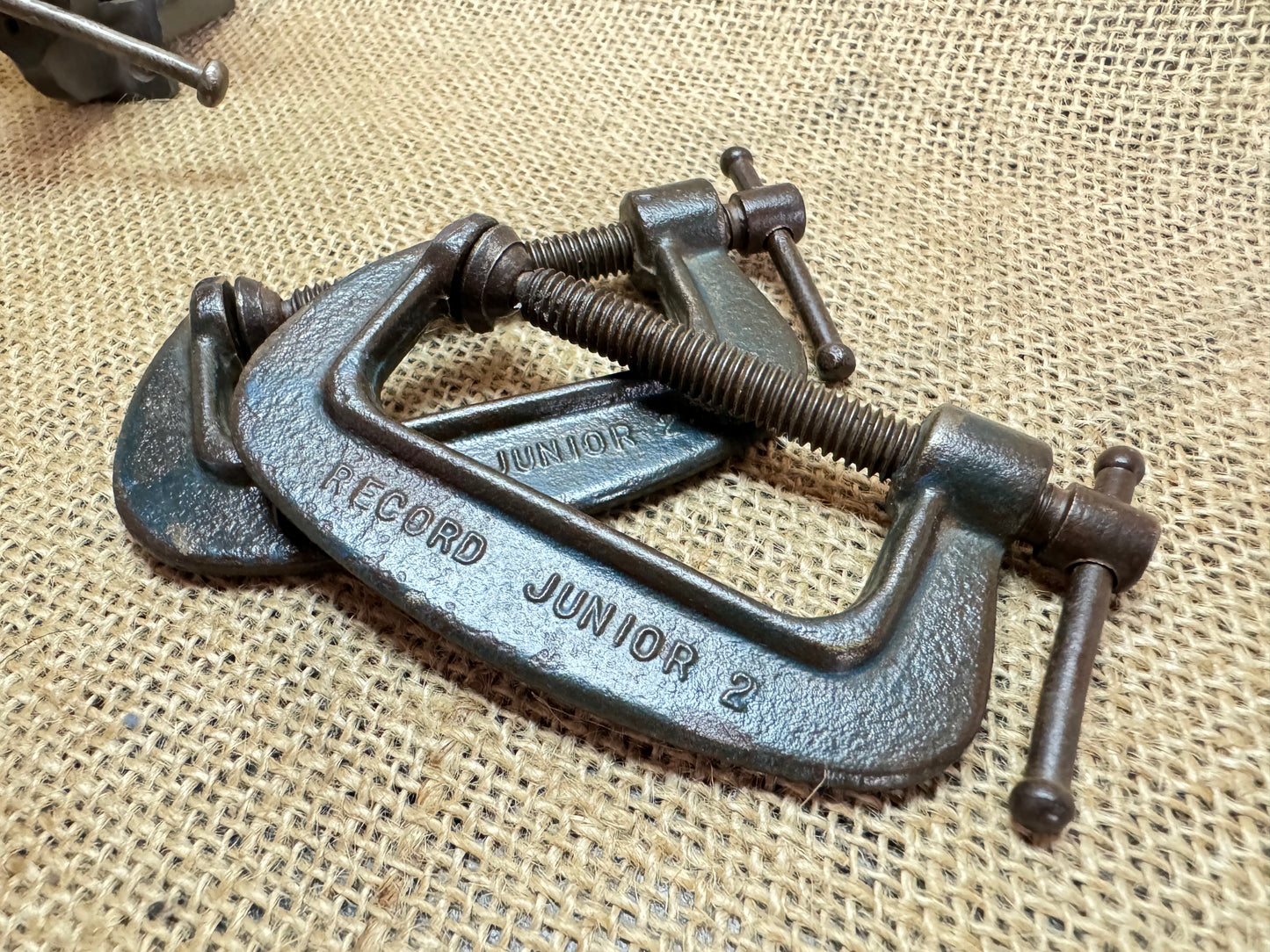 Record 2” Junior G Clamps x2