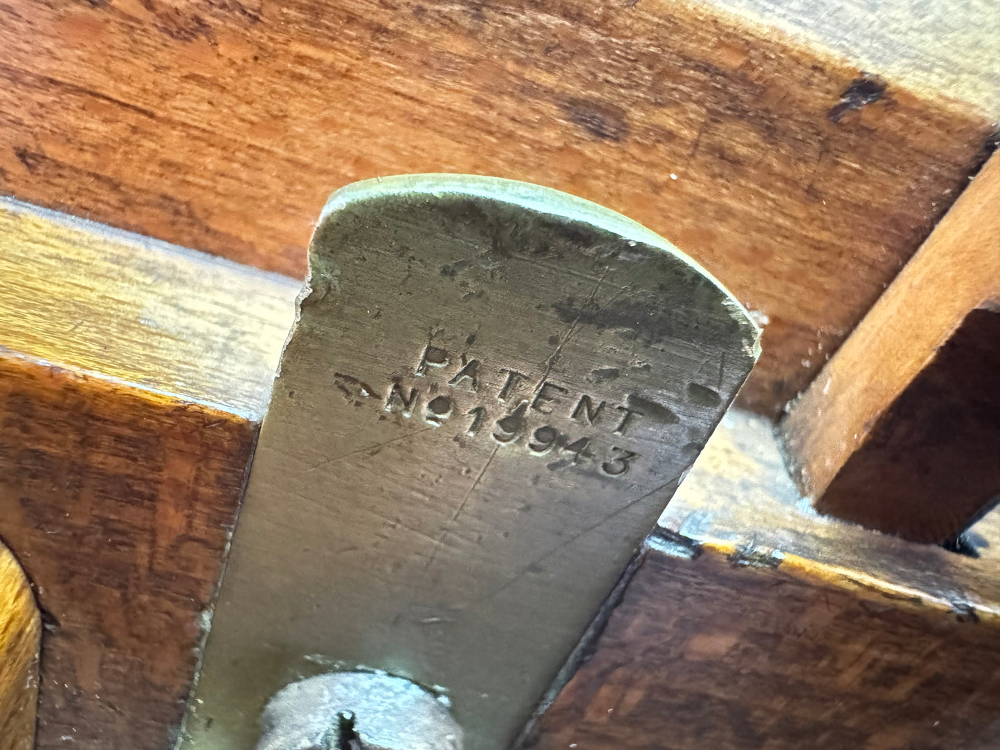 Rare Antique D Kimberley & Sons Sash Filister Plane