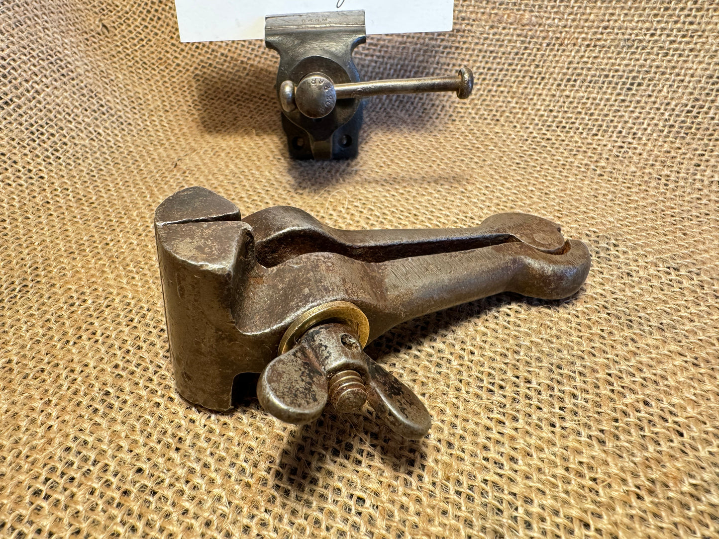 Antique Jewellers 1 1/2” Hand Vise / Clamp