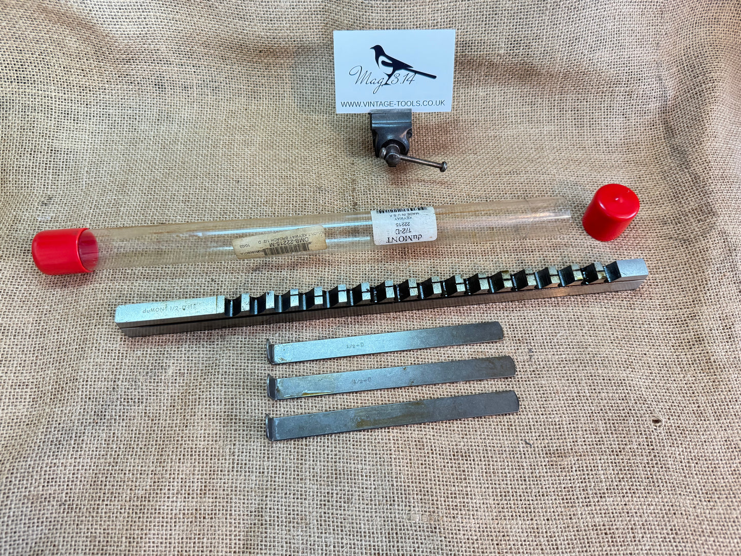 duMont 1/2-D 22215 Keyway Broach