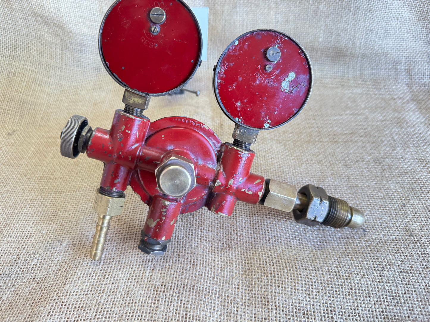 Messer Acetylene Gas Regulator