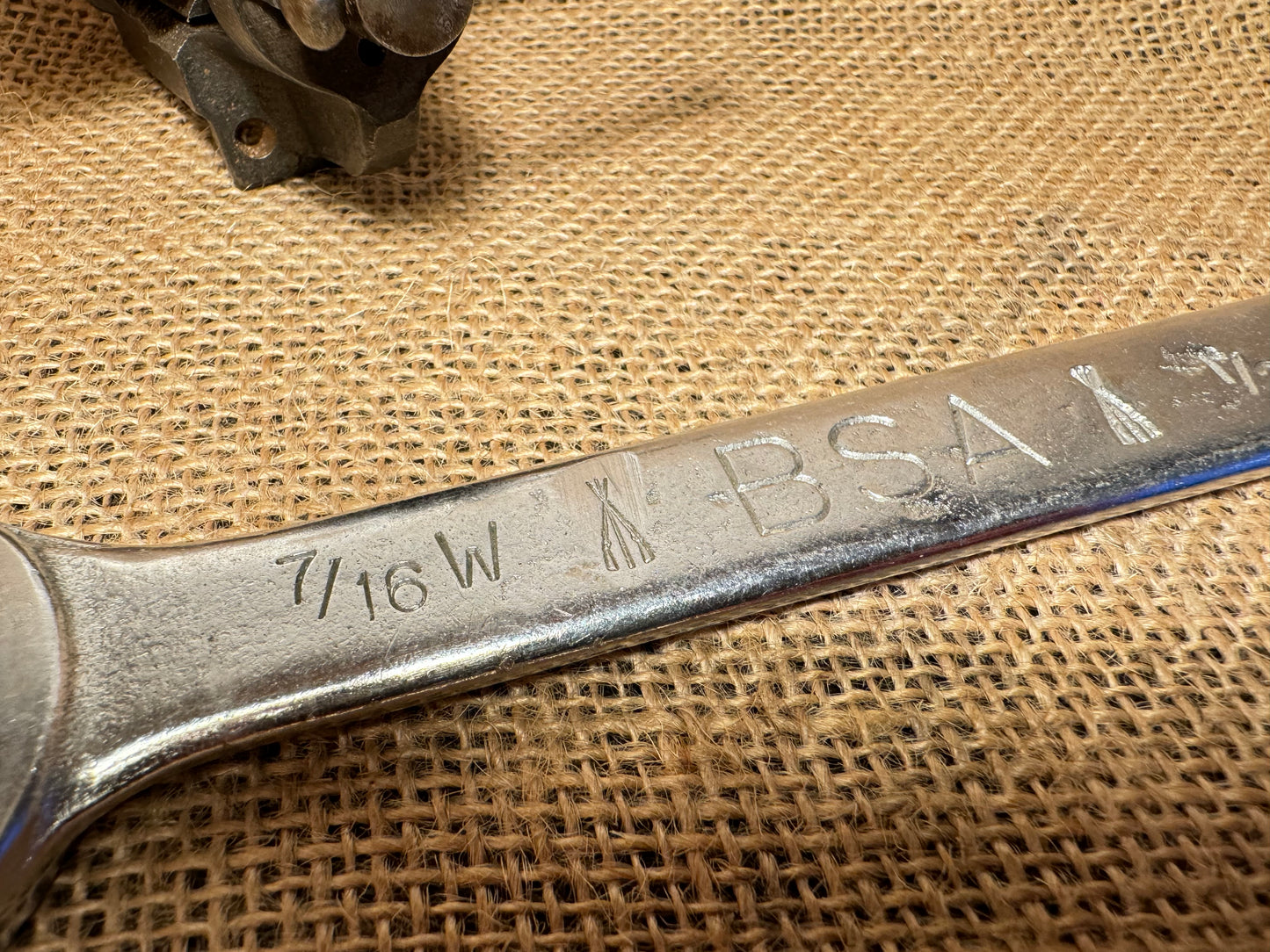 BSA Motorcycles 7/16” & 1/2” Open Combination Spanner