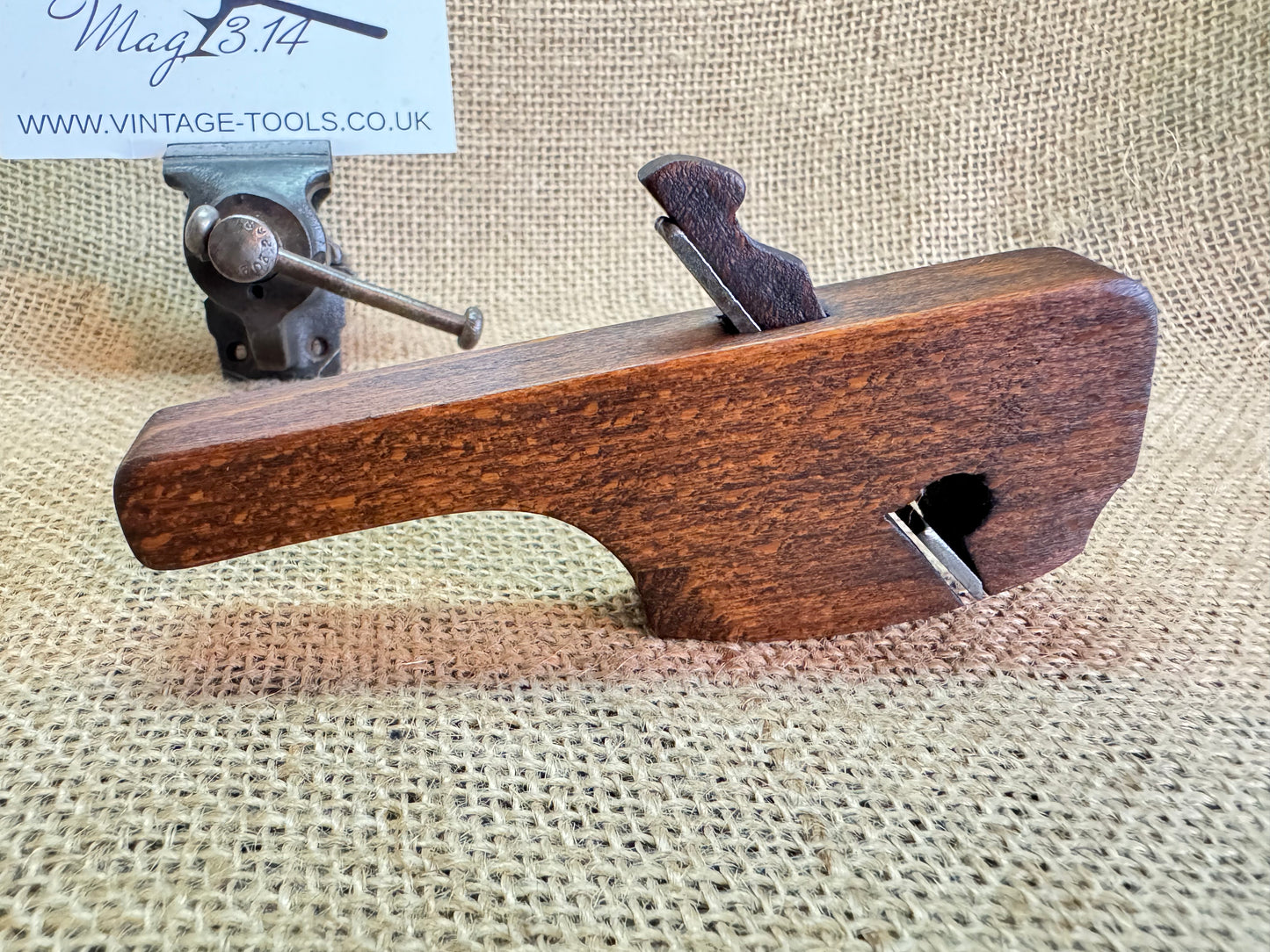 Beechwood Body Tailed Compass Rebate Wood Plane