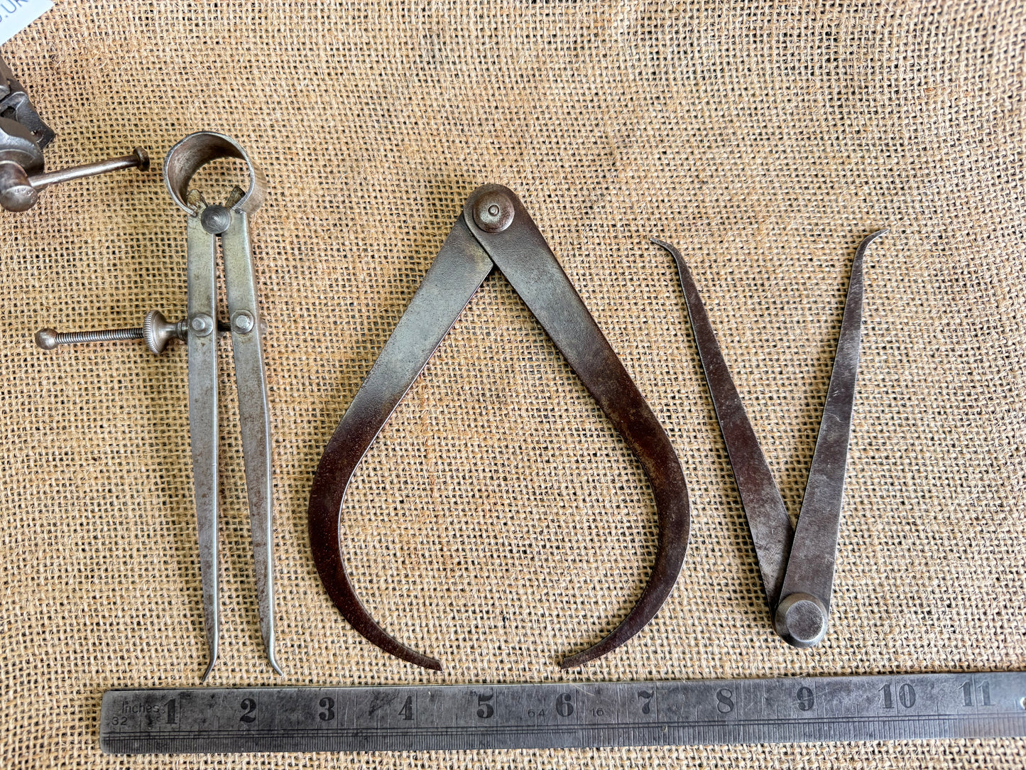 Selection of Vintage Engineers Measuring Calipers