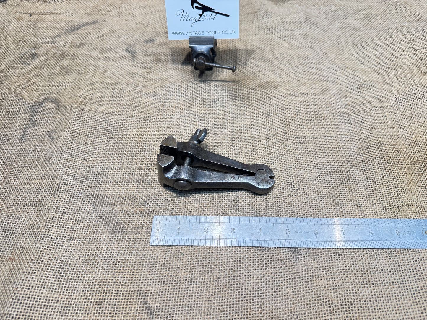 Jewellers Hand Vice with 1943 Military Broad Arrow
