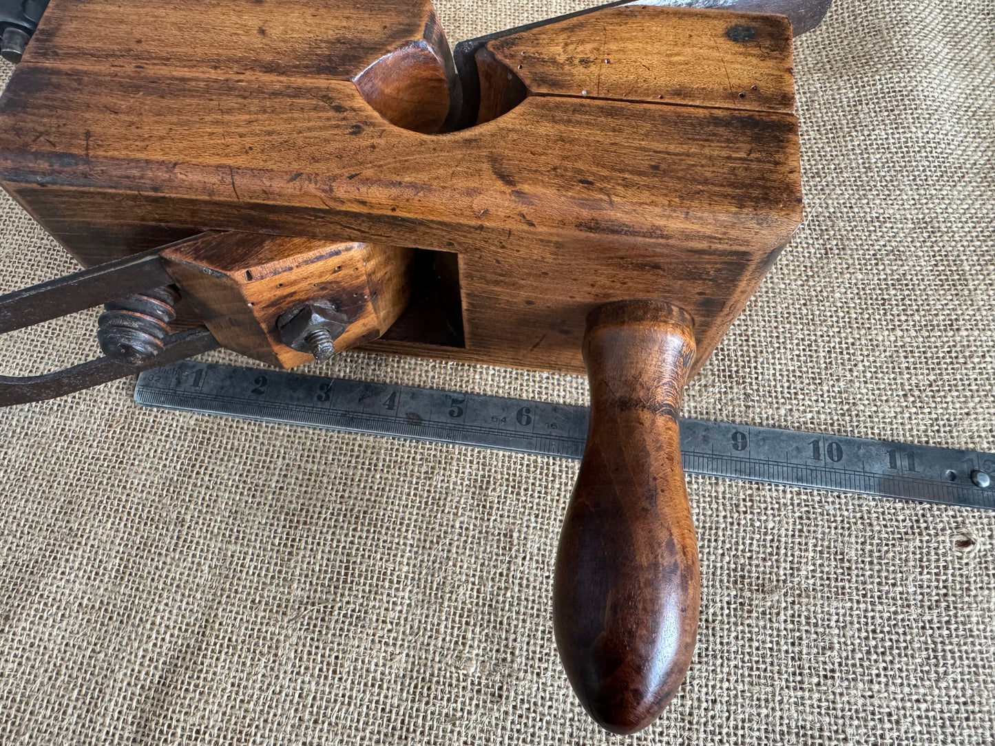 Very Rare Gleave of Manchester Twin Iron Stail Engine / Rounding Plane