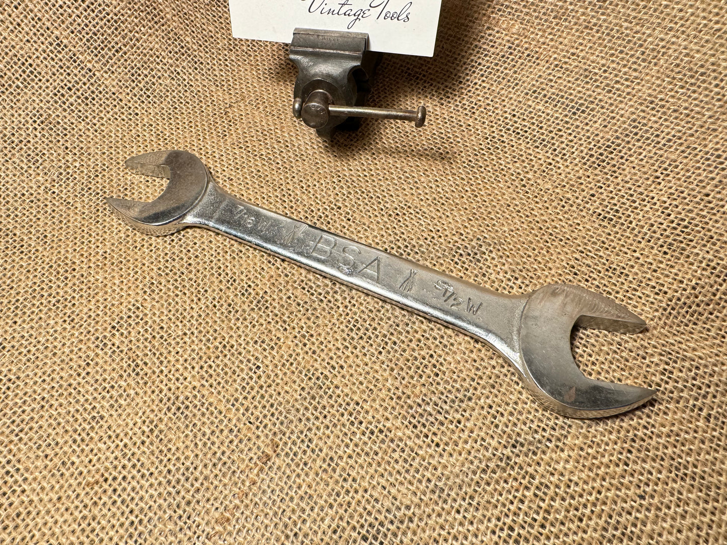 BSA Motorcycles 7/16” & 1/2” Open Combination Spanner
