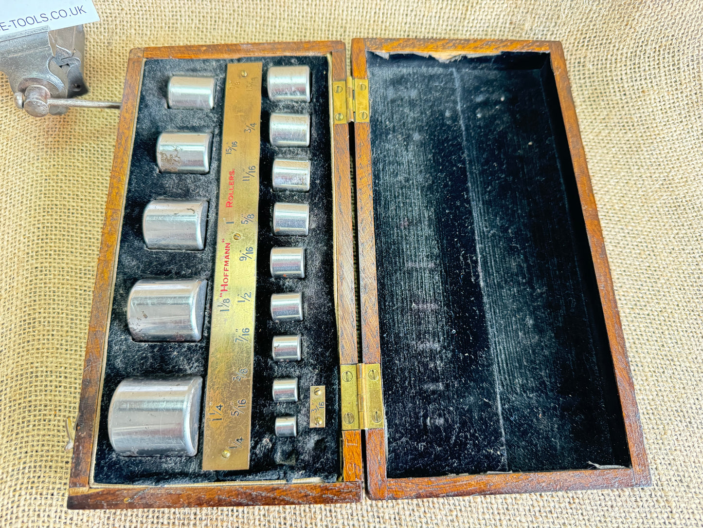 The Hoffmann Manufacturing Co Ltd Wooden Boxed Precision Roller Set