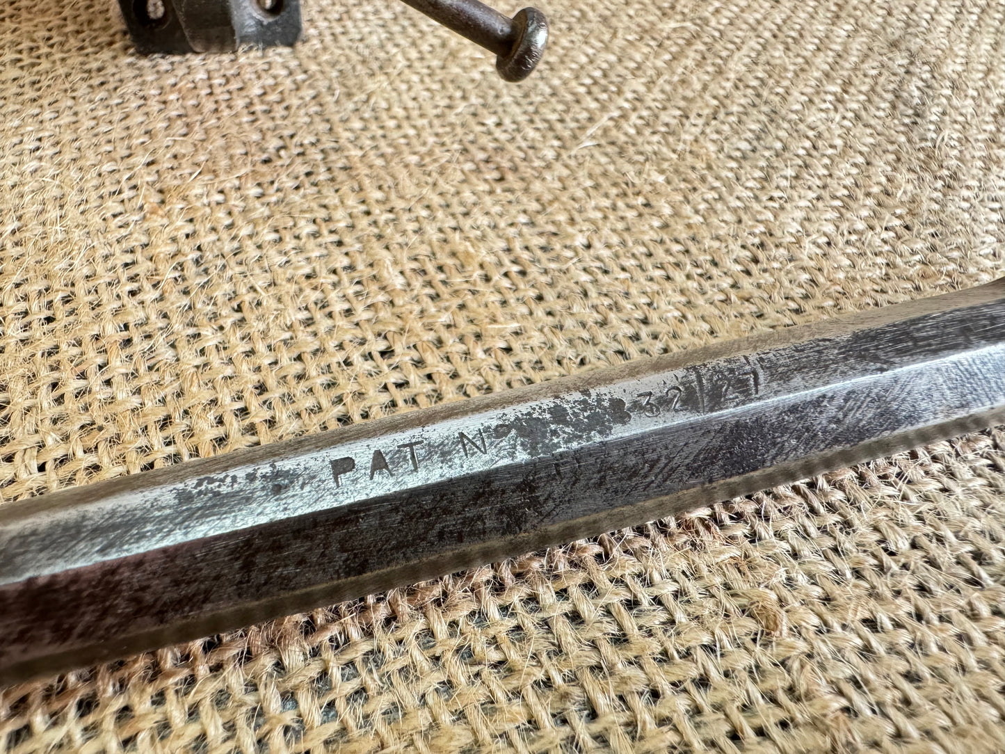 Vintage 6” Stonemasons Chisel with Replaceable Tip