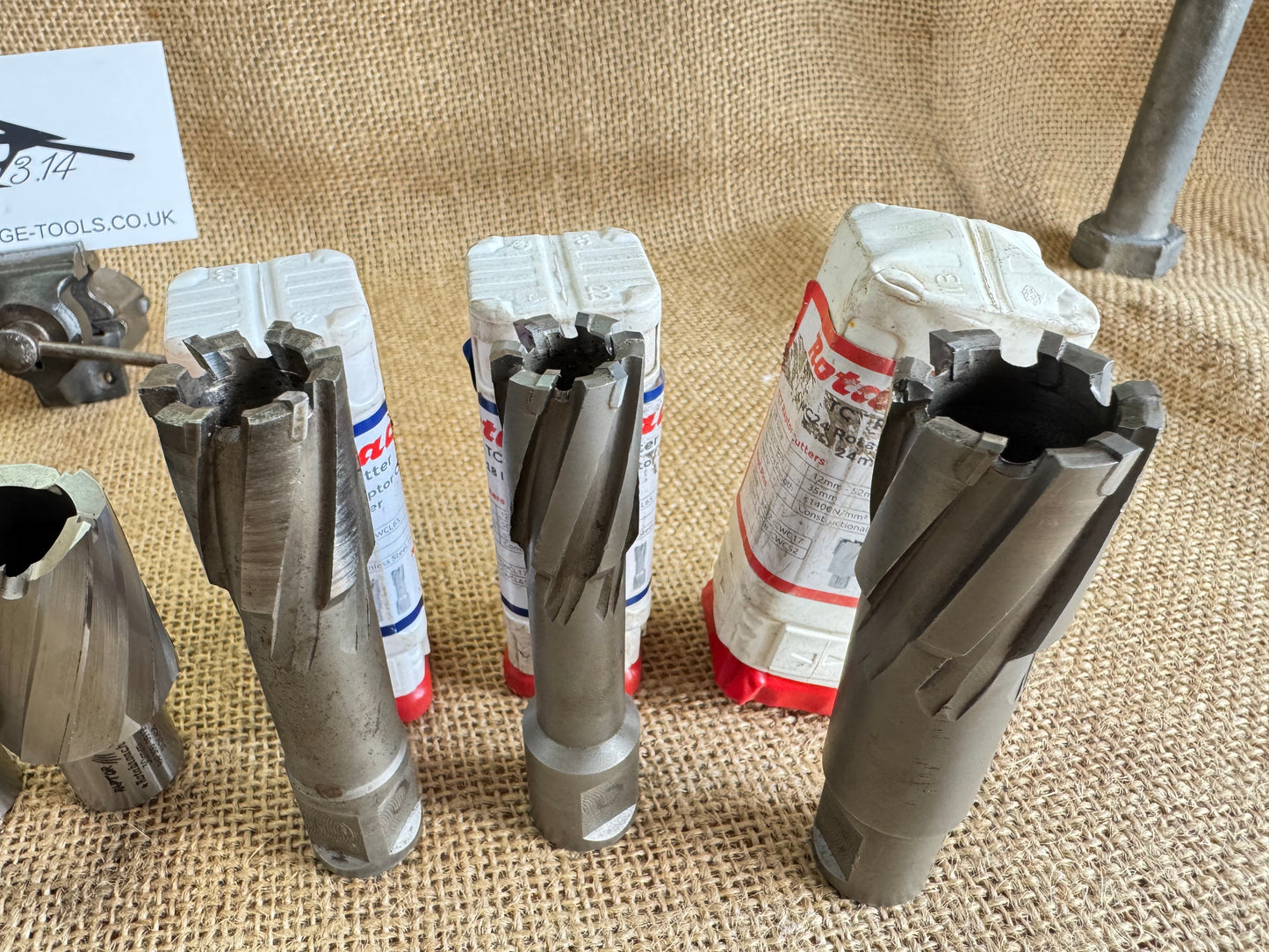 9 x Rotabroach Metric Cutters