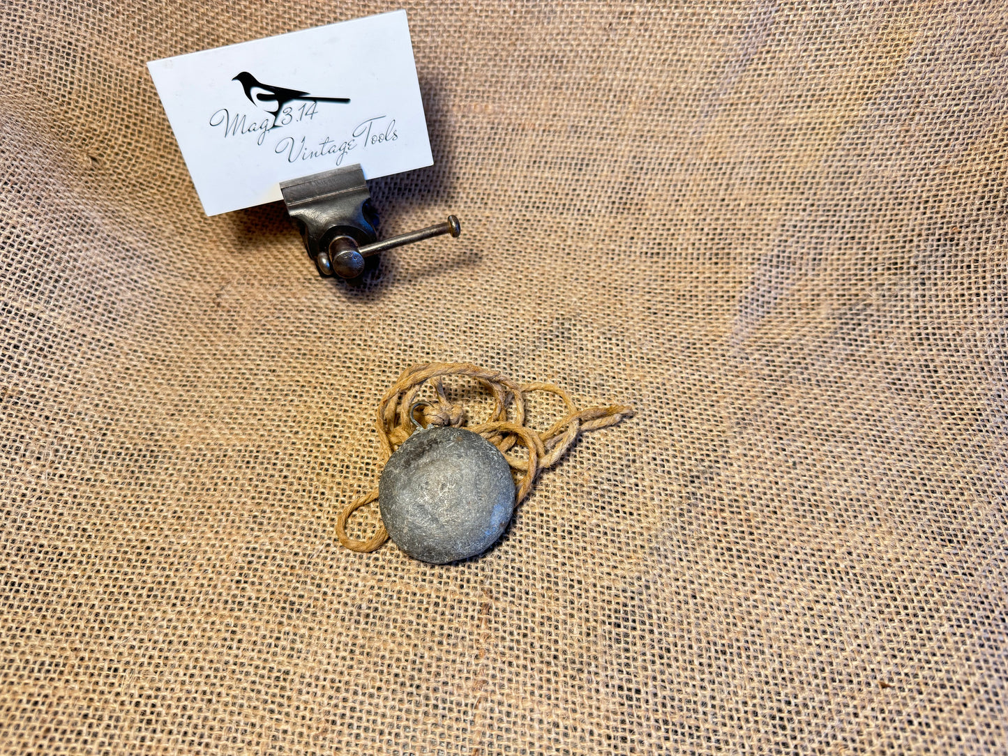 Vintage Lead Plumb Bob 189g
