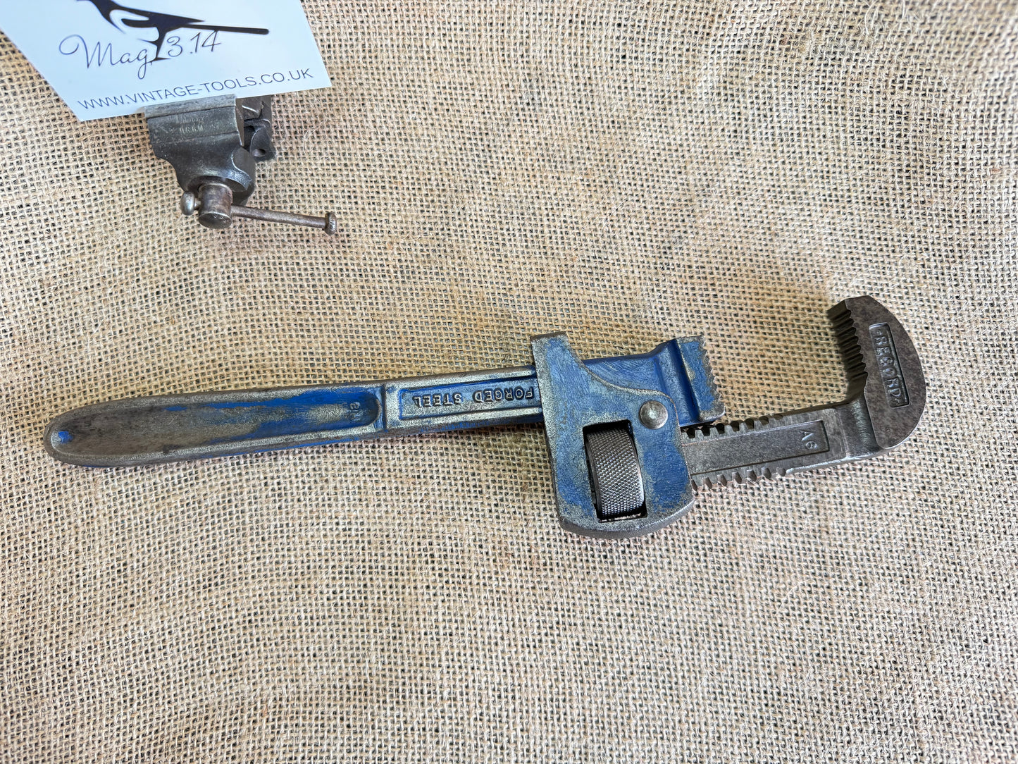 Record No 12 Pipe Wrench / Stilsons