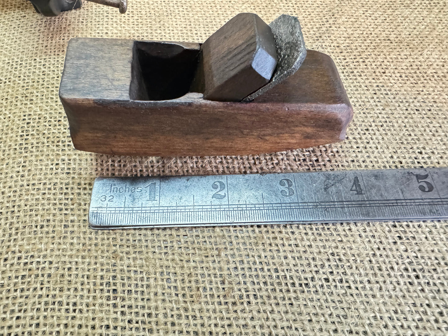 Wooden Body 3 3/4” Radius Compass Wood Plane