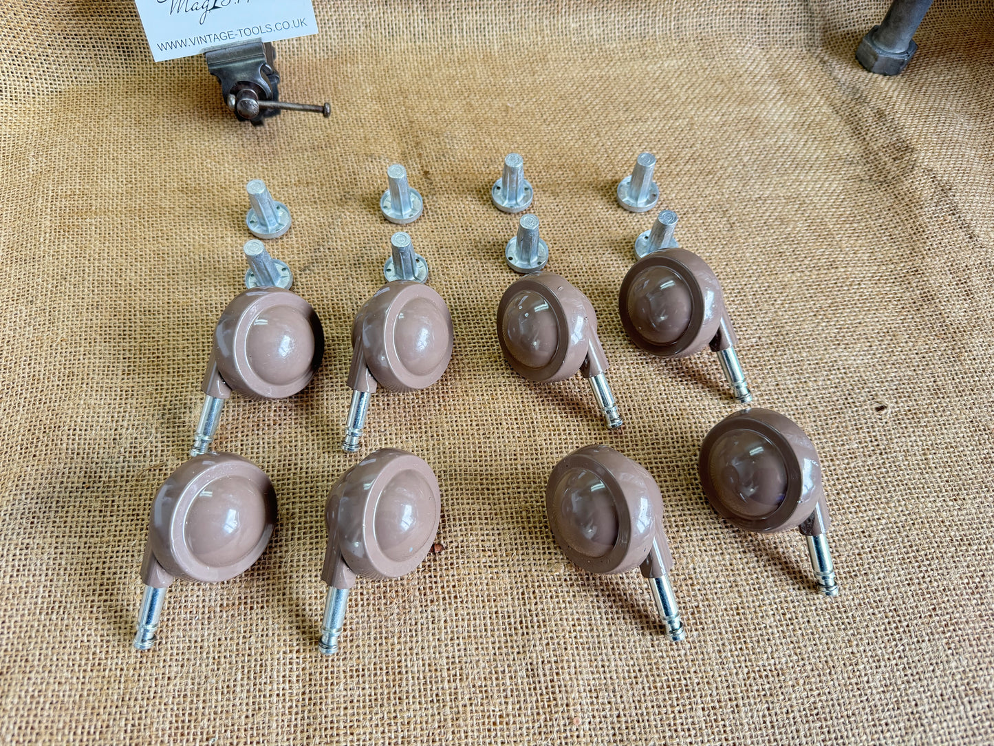 8 x Kenrick Shepherd 50mm Ball Castors