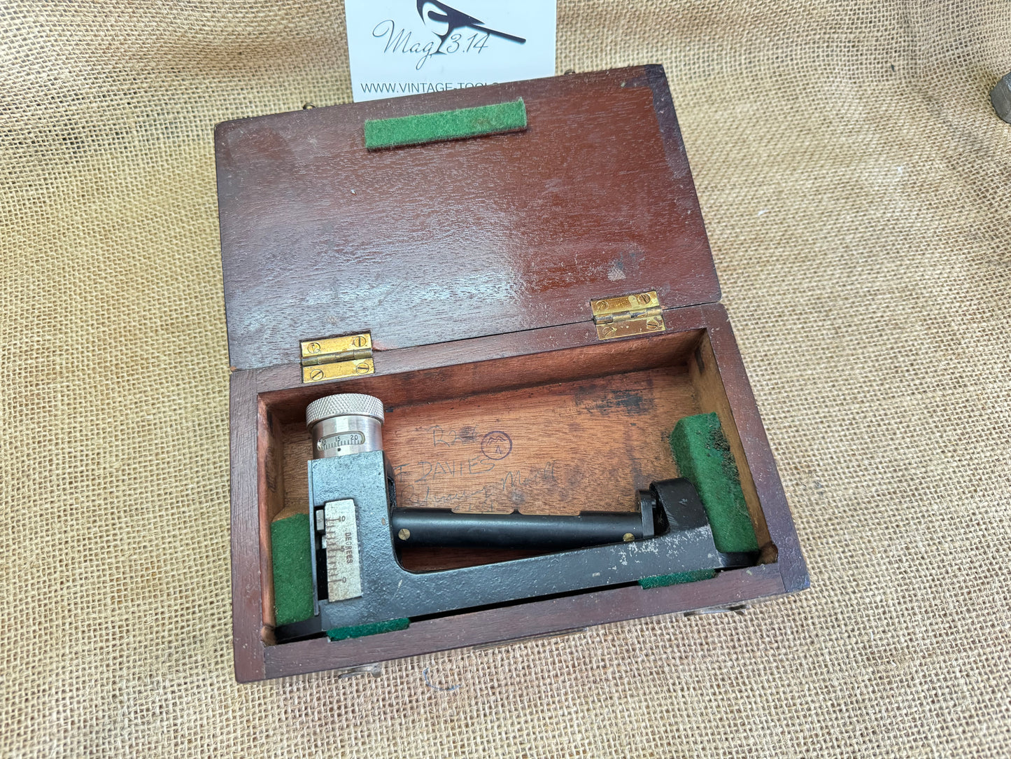 Makers Mechanism Air Ministry Inclinometer 1941