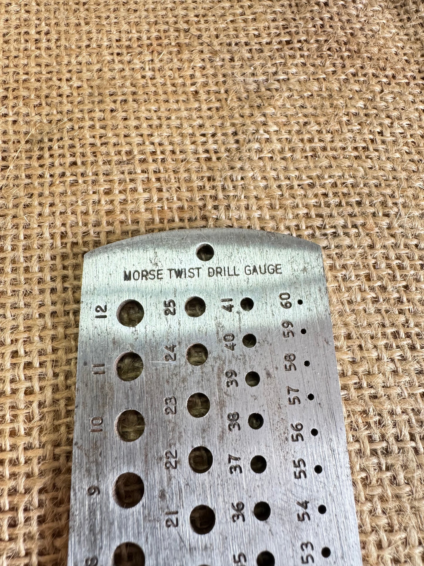 Moore & Wright No 1064 Morse Twist Drill Gauge