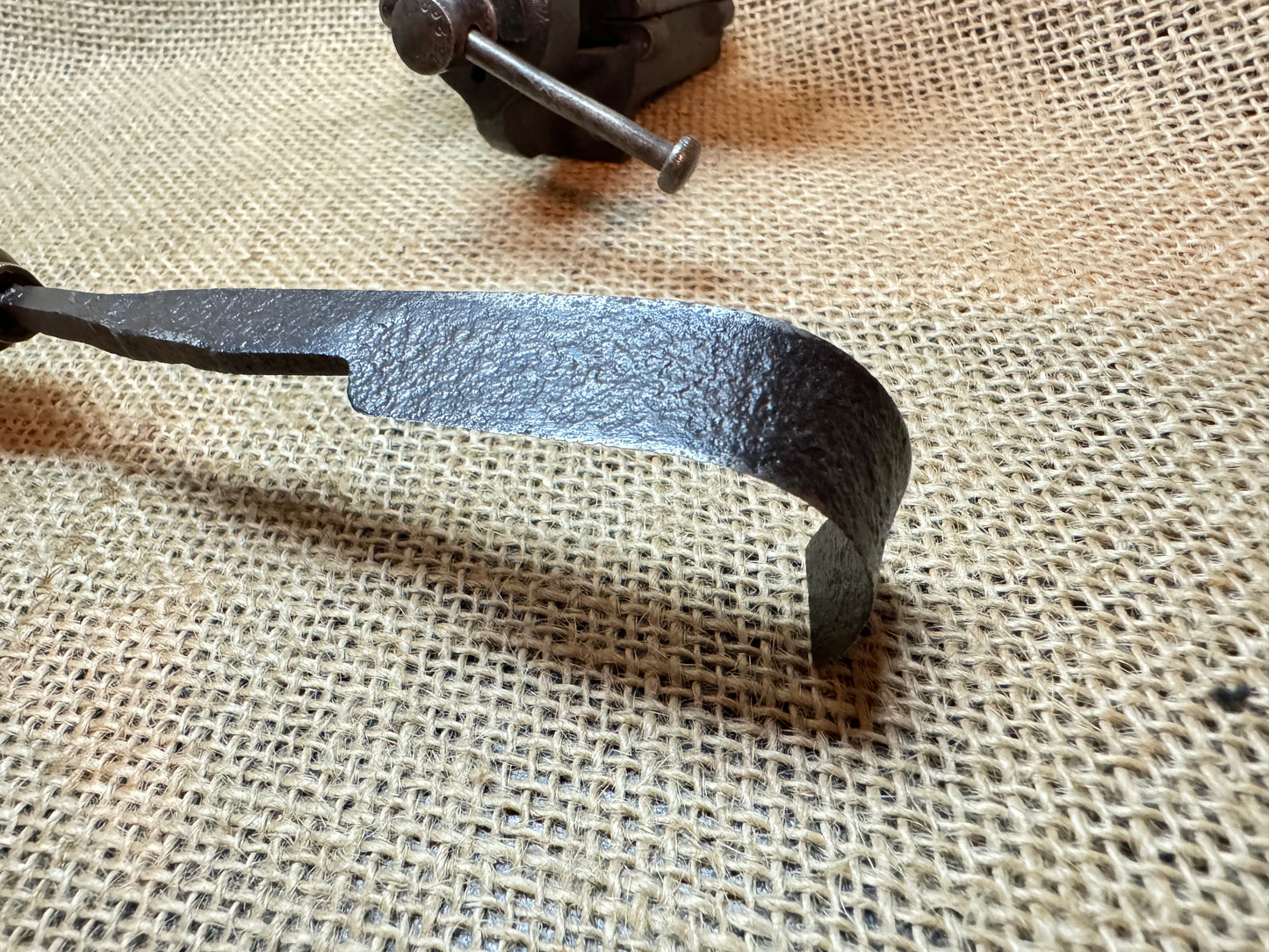 Wooden Handle Hook Knife for Hollowing and Spoon Carving