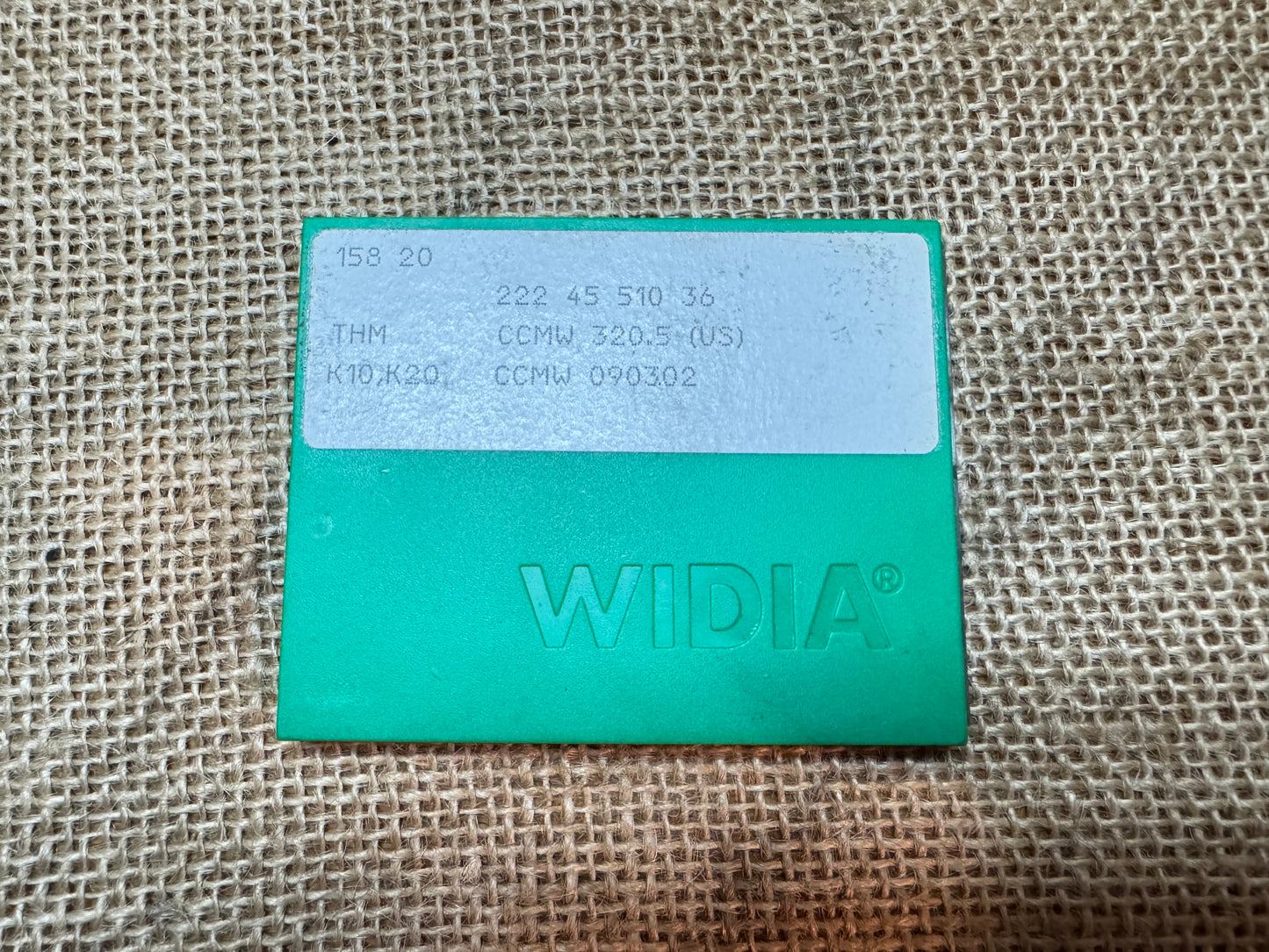 Widia THM CCMW 090302 Carbide Inserts x 10