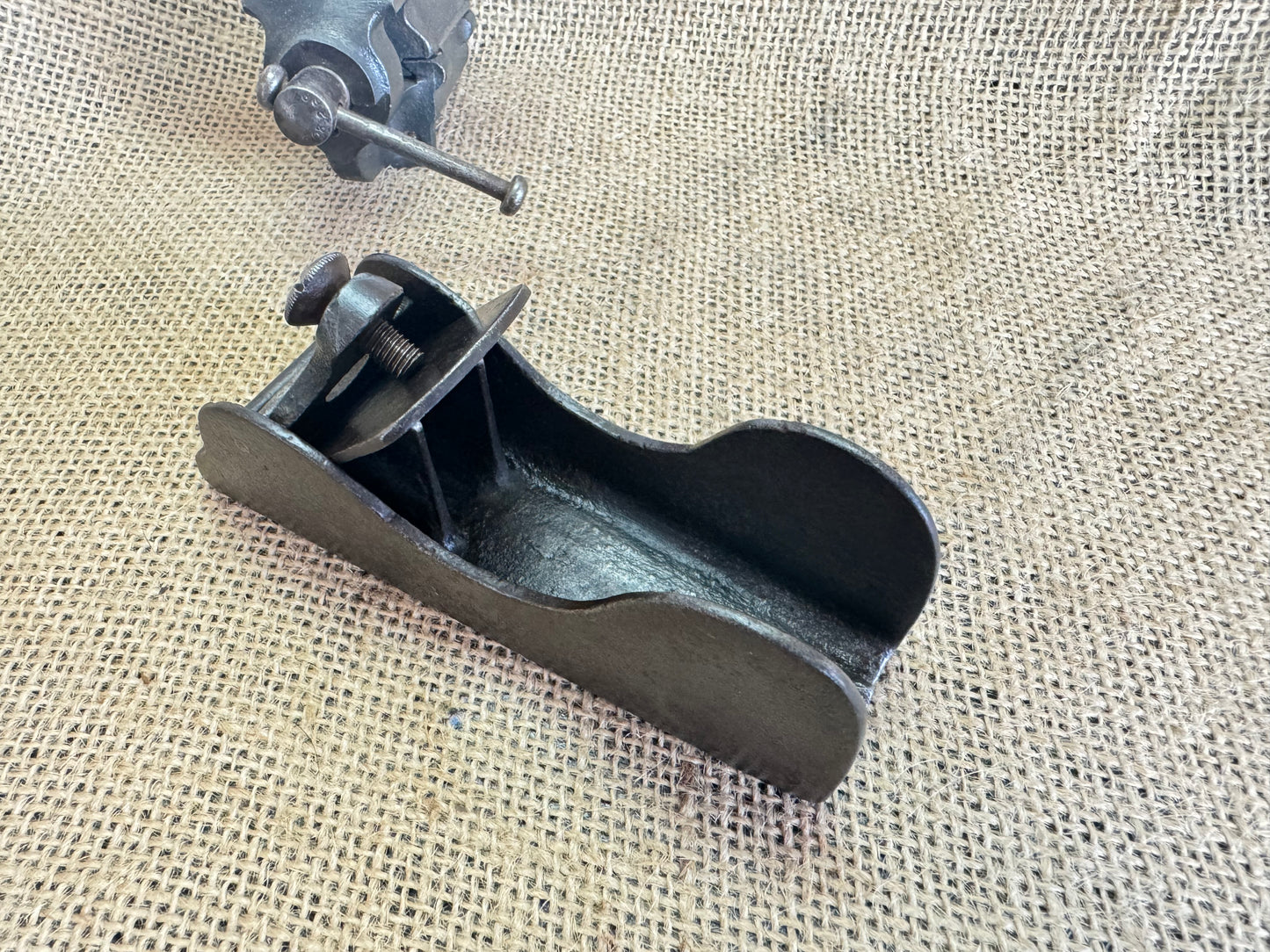Tapered Bullnose Blockplane with Marples Hibernia Iron