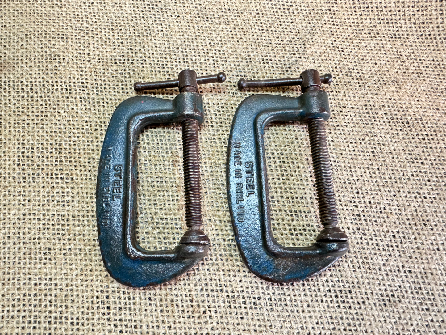 Record 2” Junior G Clamps x2