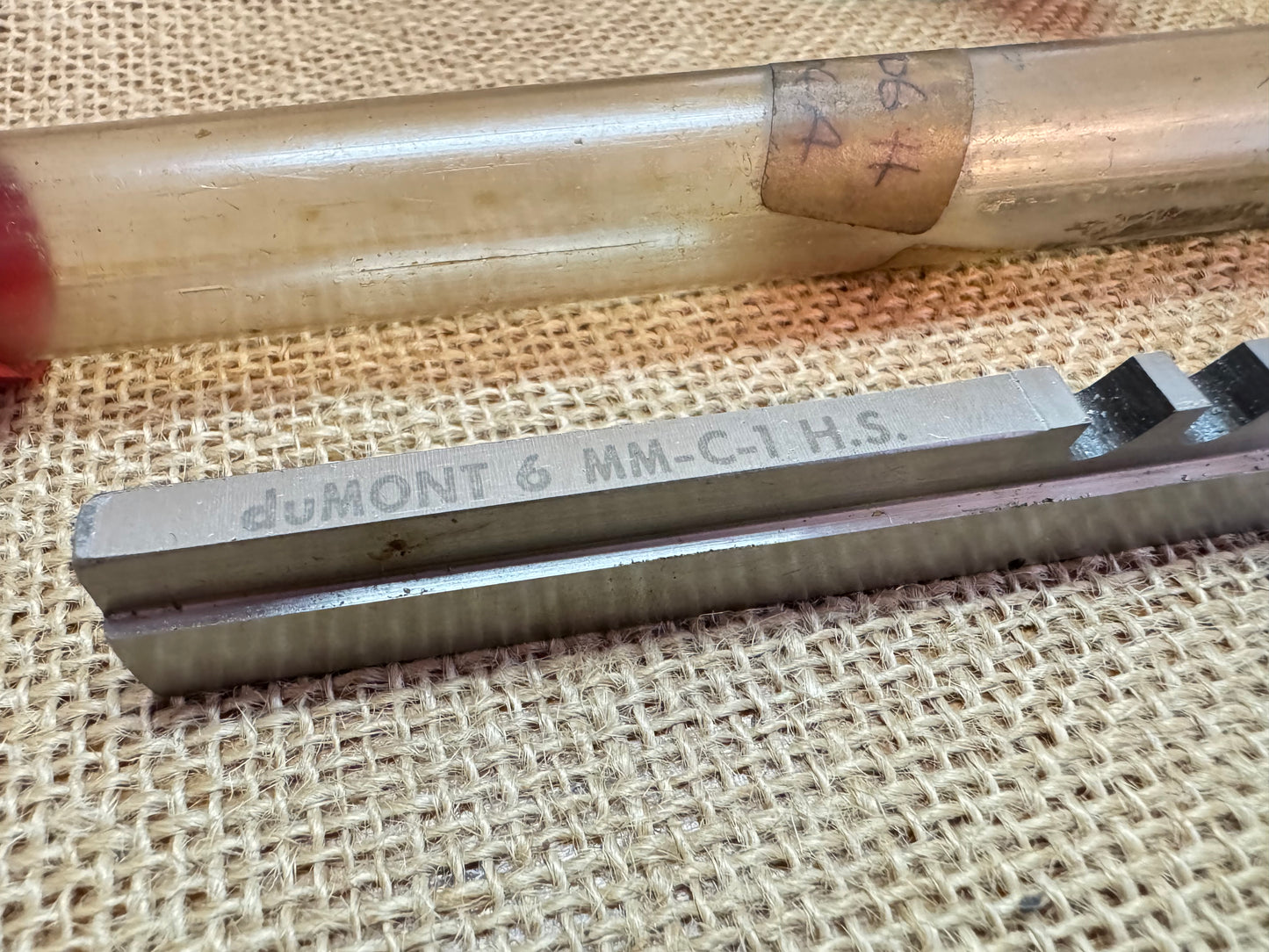duMont 6MM C-1 44406 Metric Keyway Broach