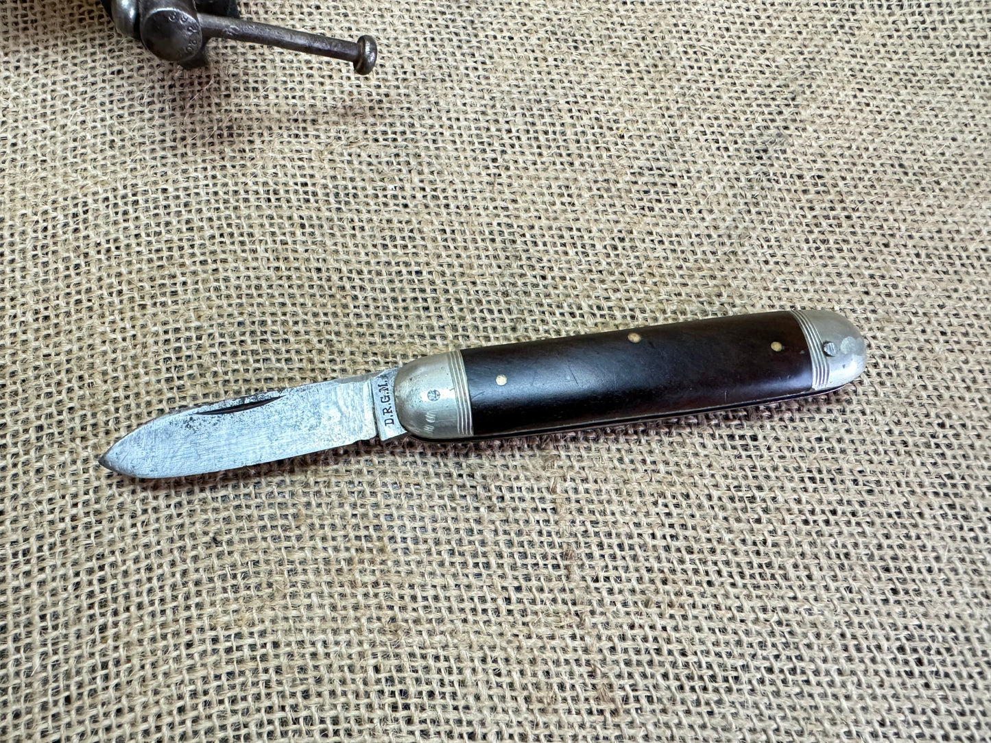 Vintage DRGM Pocket Knife