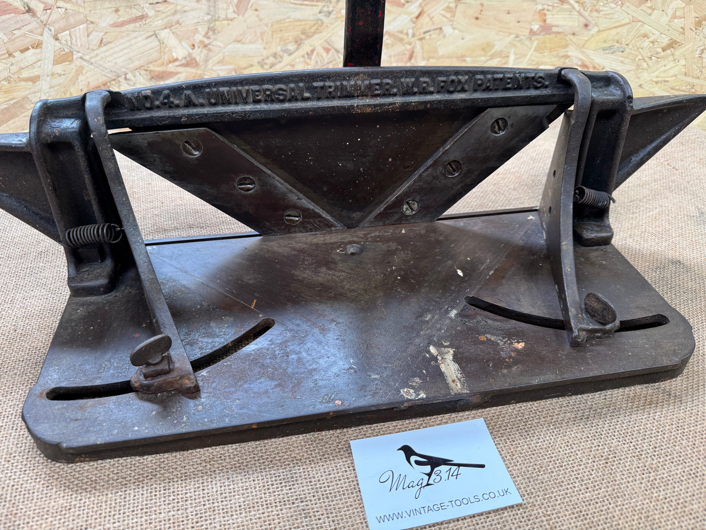 Fox Machine Co No 4A Universal Trimmer