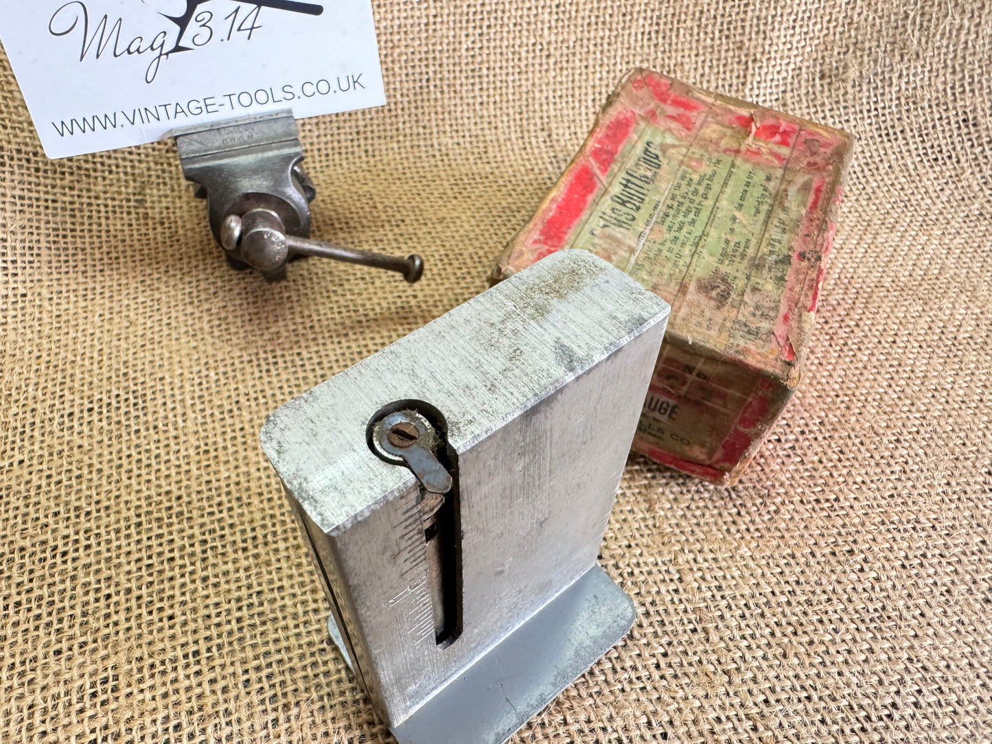Vintage Millers Falls No 227 Butt Gauge with Original Box