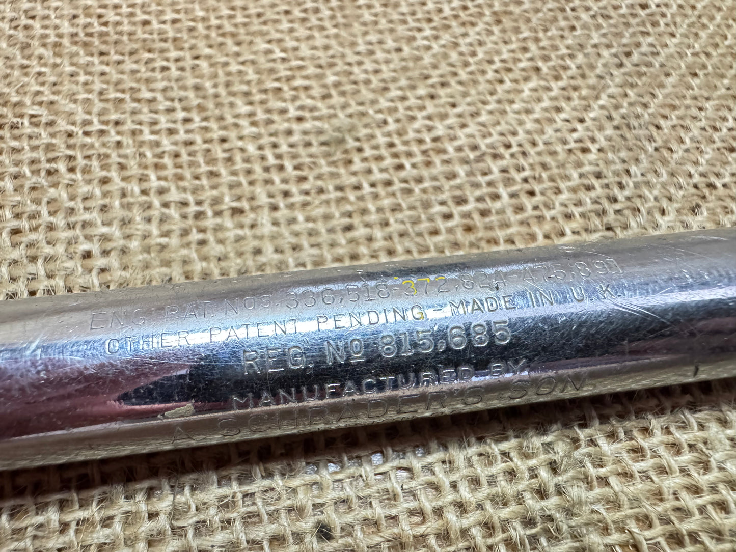 Schrader Service Tyre Gauge