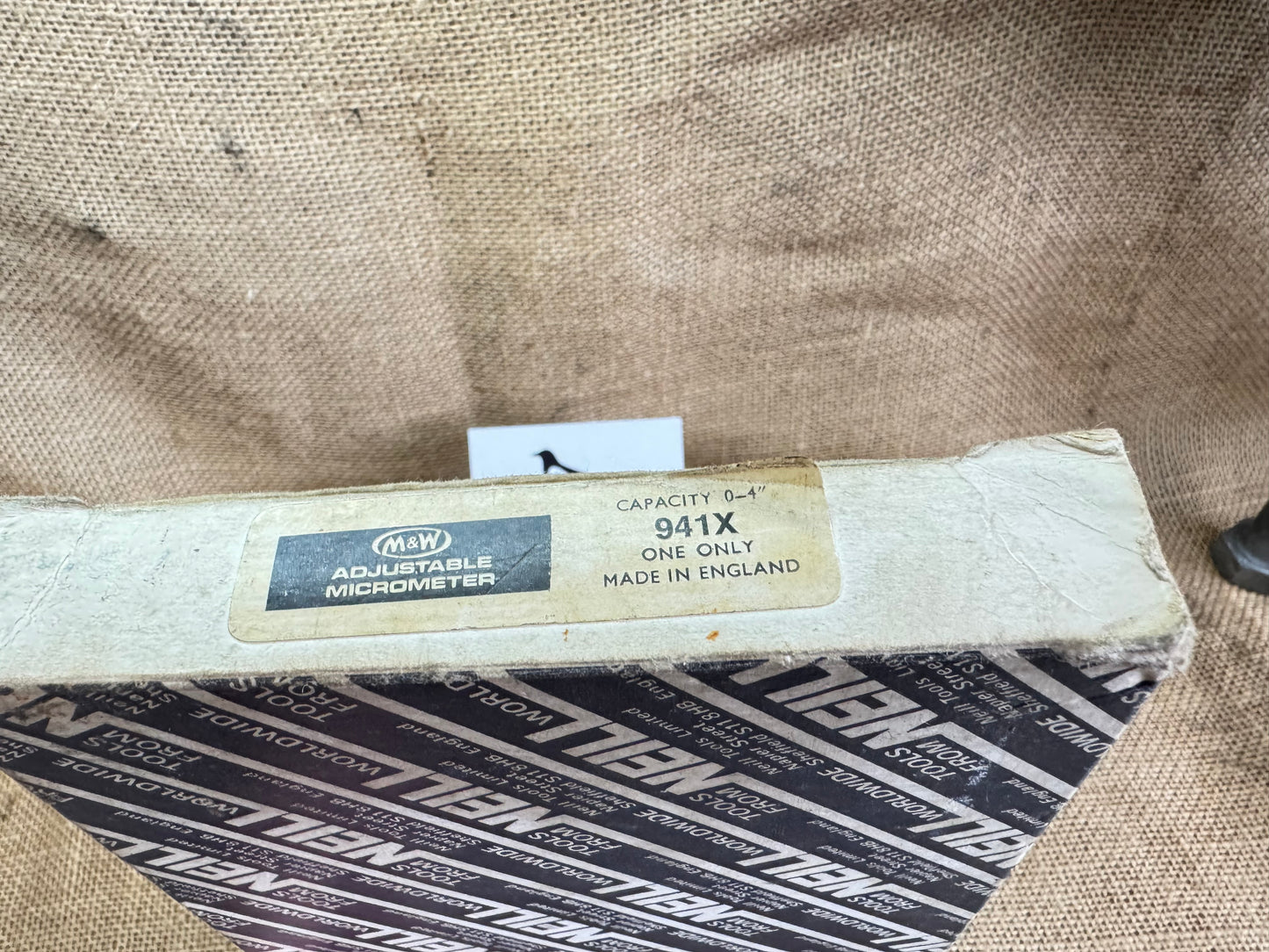 Moore & Wright No 941X 0-4” Micrometer Set