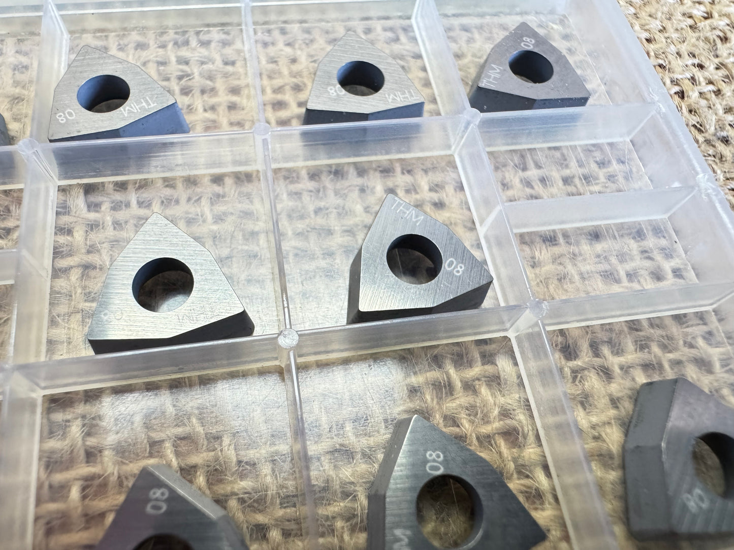 Widia THM WCMT 06T308 Carbide Inserts x 10