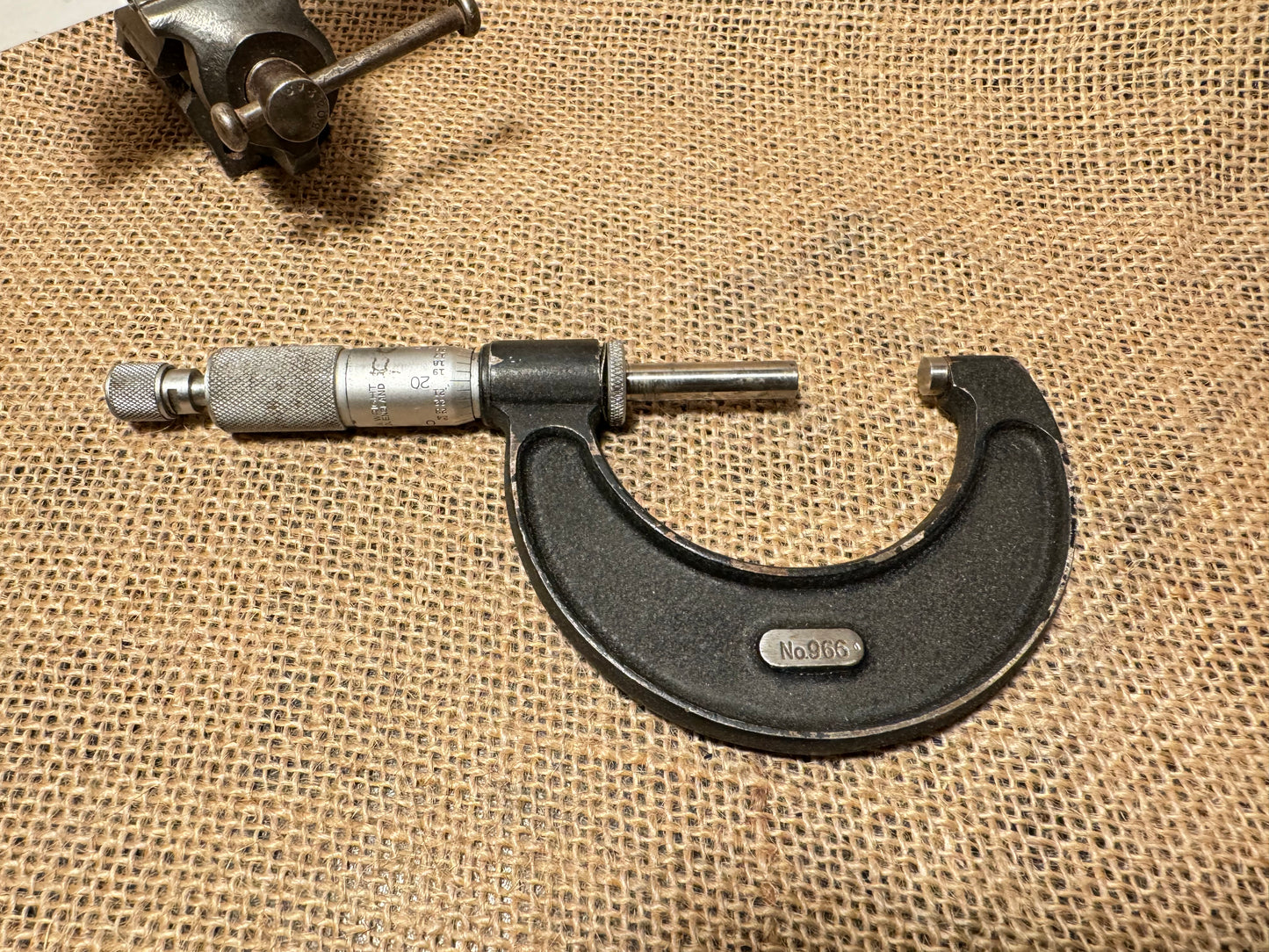 Moore & Wright No 966 1” to 2” Micrometer
